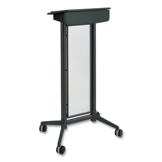 Impromptu Lectern, 26.5 x 18.75 x 46.5, Black, Ships in 1-3 Business Days