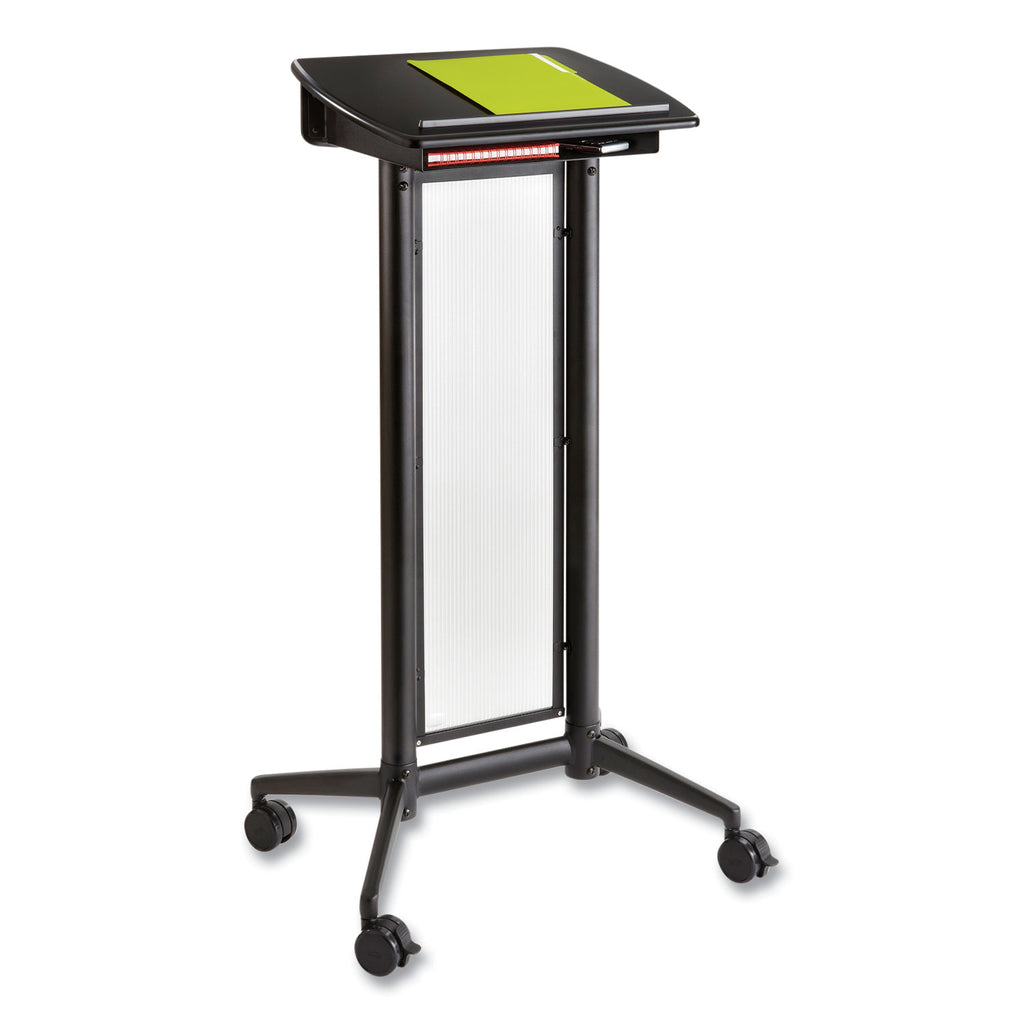 Impromptu Lectern, 26.5 x 18.75 x 46.5, Black, Ships in 1-3 Business Days