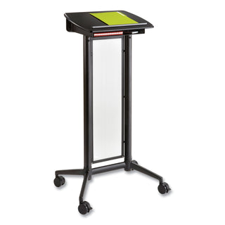 Impromptu Lectern, 26.5 x 18.75 x 46.5, Black, Ships in 1-3 Business Days