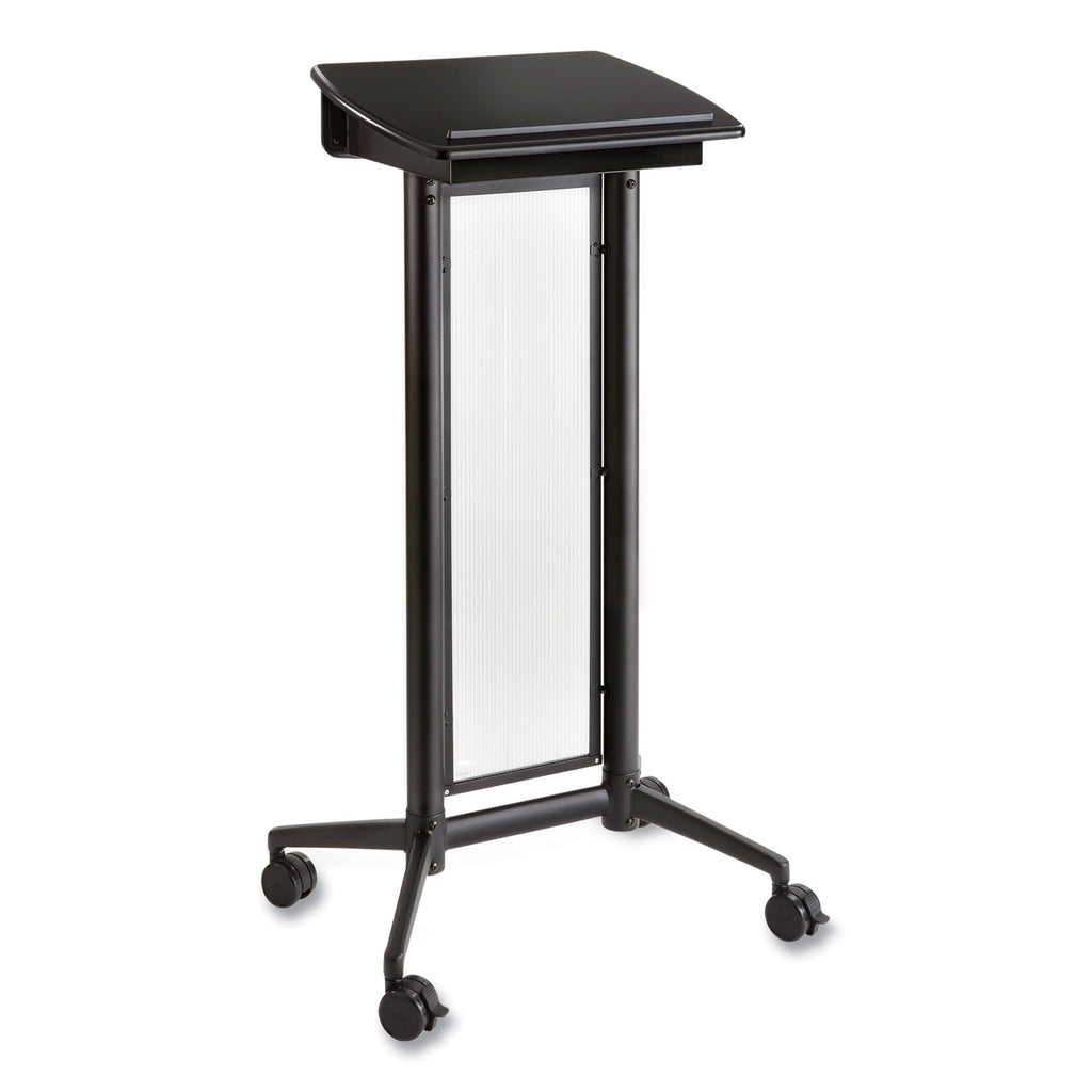 Impromptu Lectern, 26.5 x 18.75 x 46.5, Black, Ships in 1-3 Business Days - 