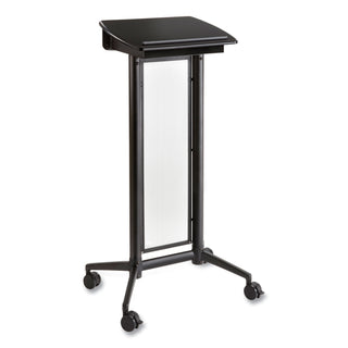 Impromptu Lectern, 26.5 x 18.75 x 46.5, Black, Ships in 1-3 Business Days - 
