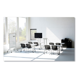 Impromptu Lectern, 26.5 x 18.75 x 46.5, Gray, Ships in 1-3 Business Days