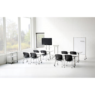 Impromptu Lectern, 26.5 x 18.75 x 46.5, Gray, Ships in 1-3 Business Days