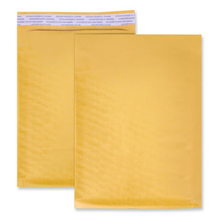 Peel Seal Strip Cushioned Mailer, #3, Extension Flap, Self-Adhesive Closure, 8.5 x 14.5, 25/Carton