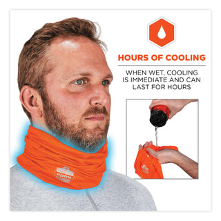 chill-its-6487-cooling-performance-knit-multi-band-polyester-spandex-one-size-hi-vis-orange-ships-in-1-3-business-days_ego42128 - 4