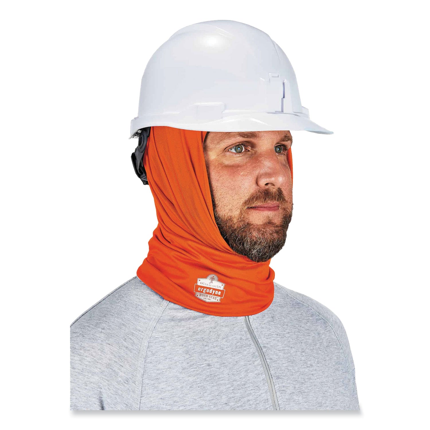 chill-its-6487-cooling-performance-knit-multi-band-polyester-spandex-one-size-hi-vis-orange-ships-in-1-3-business-days_ego42128 - 7