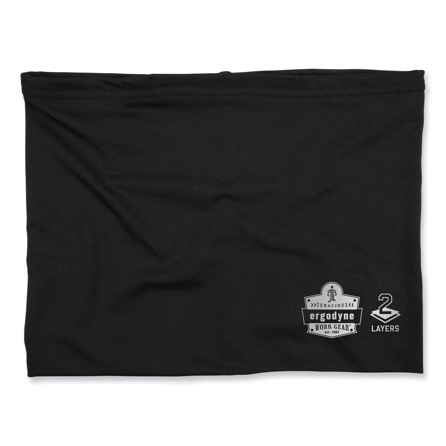 Chill-Its 6489 2-Layer Cooling Performance Knit Multi-Band, Polyester/Spandex, Large/XL, Black, Ships in 1-3 Business Days