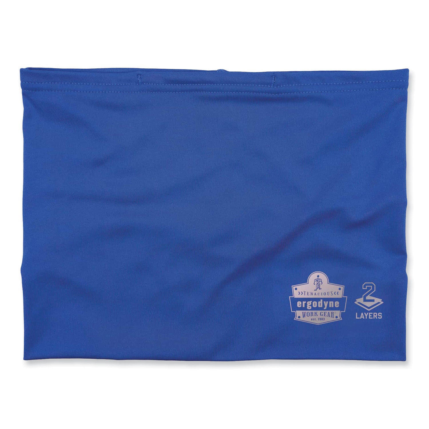 Chill-Its 6489 2-Layer Cooling Performance Knit Multi-Band, Polyester/Spandex, 2X-Large/3XL, Blue, Ships in 1-3 Business Days