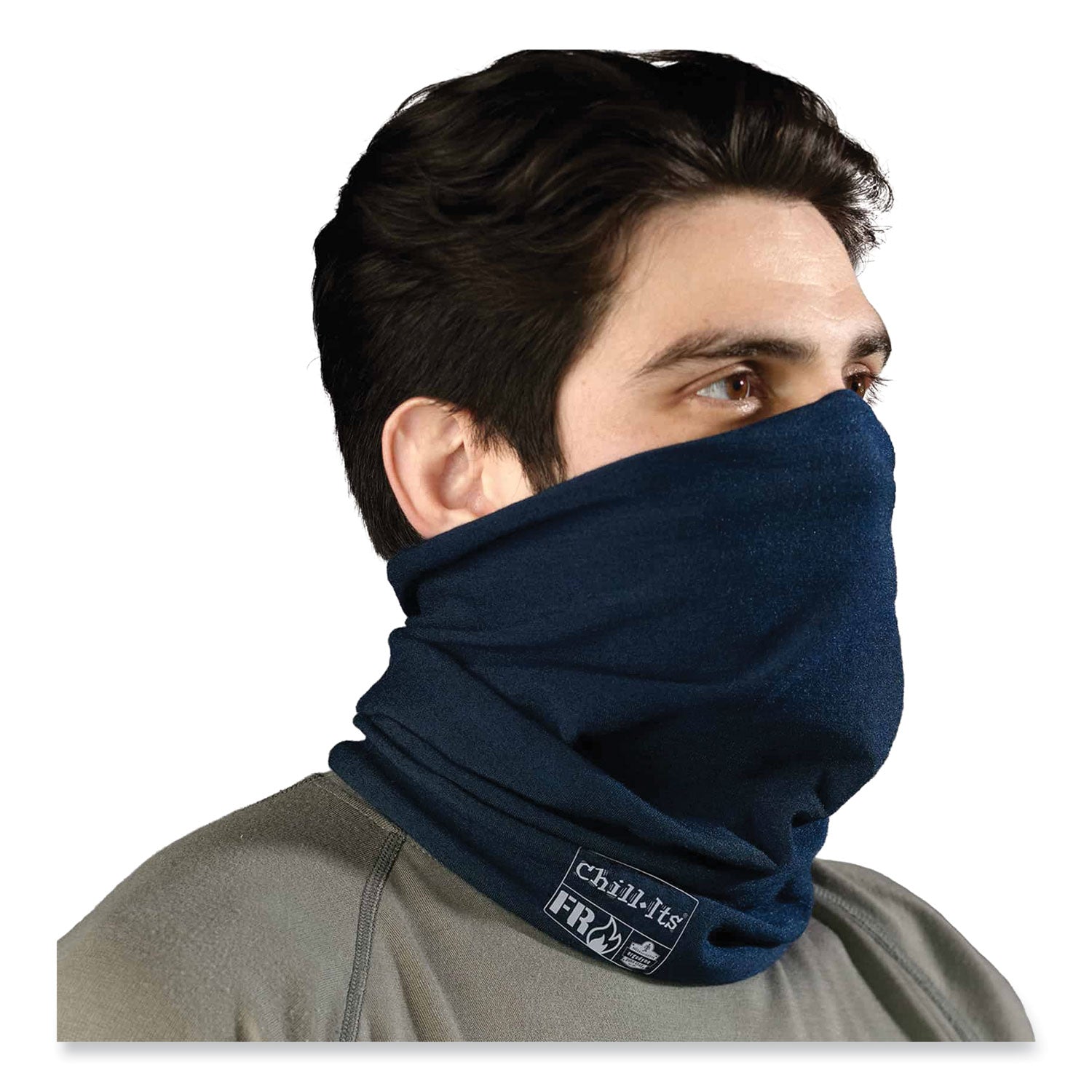 Chill-Its 6486 FR Multi-Band, Nomex, One Size Fits Most, Navy, Ships in 1-3 Business Days
