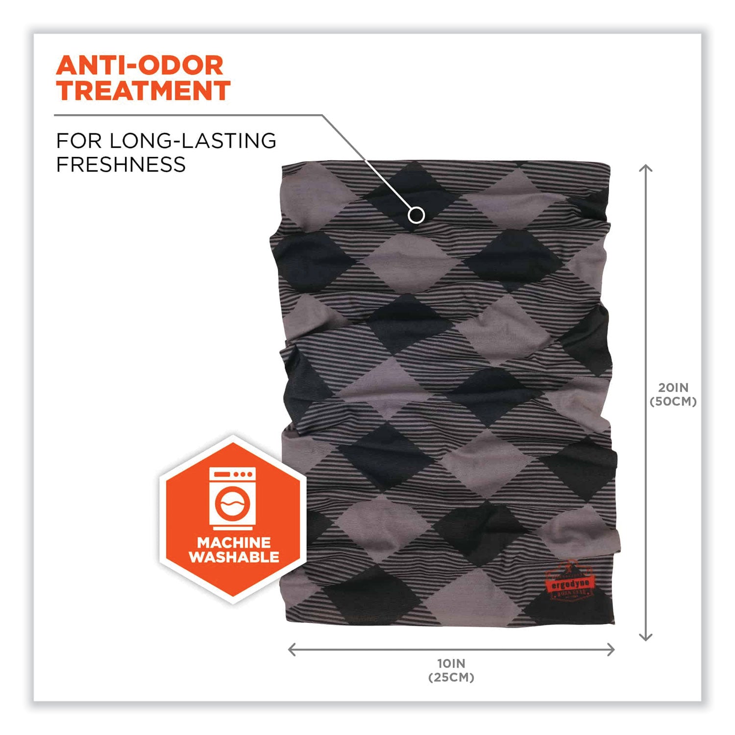 chill-its-6485-multi-band-polyester-one-size-fits-most-gray-buffalo-plaid-ships-in-1-3-business-days_ego42211 - 7