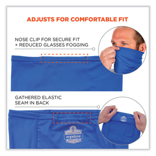 chill-its-6483-cooling-neck-gaiter-bandana-pocket-polyester-spandex-small-medium-blue-ships-in-1-3-business-days_ego42133 - 5