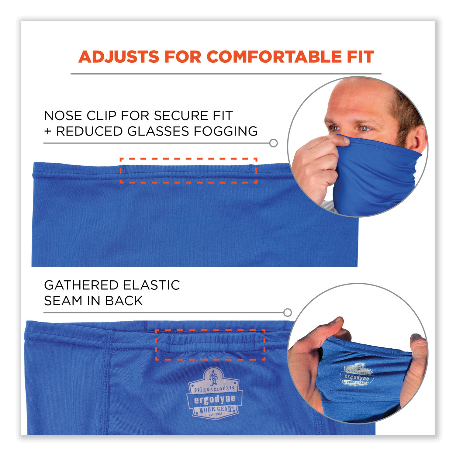 chill-its-6482-cooling-neck-gaiter-bandana-pocket-kit-polyester-spandex-large-x-large-blue-ships-in-1-3-business-days_ego42136 - 5