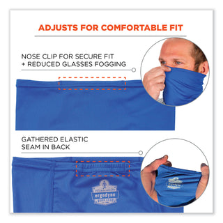 chill-its-6482-cooling-neck-gaiter-bandana-pocket-kit-polyester-spandex-large-x-large-blue-ships-in-1-3-business-days_ego42136 - 5