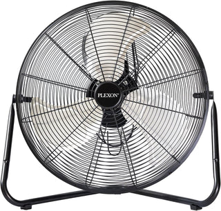 20 in. Black High Velocity Floor Fan, 3-Speed