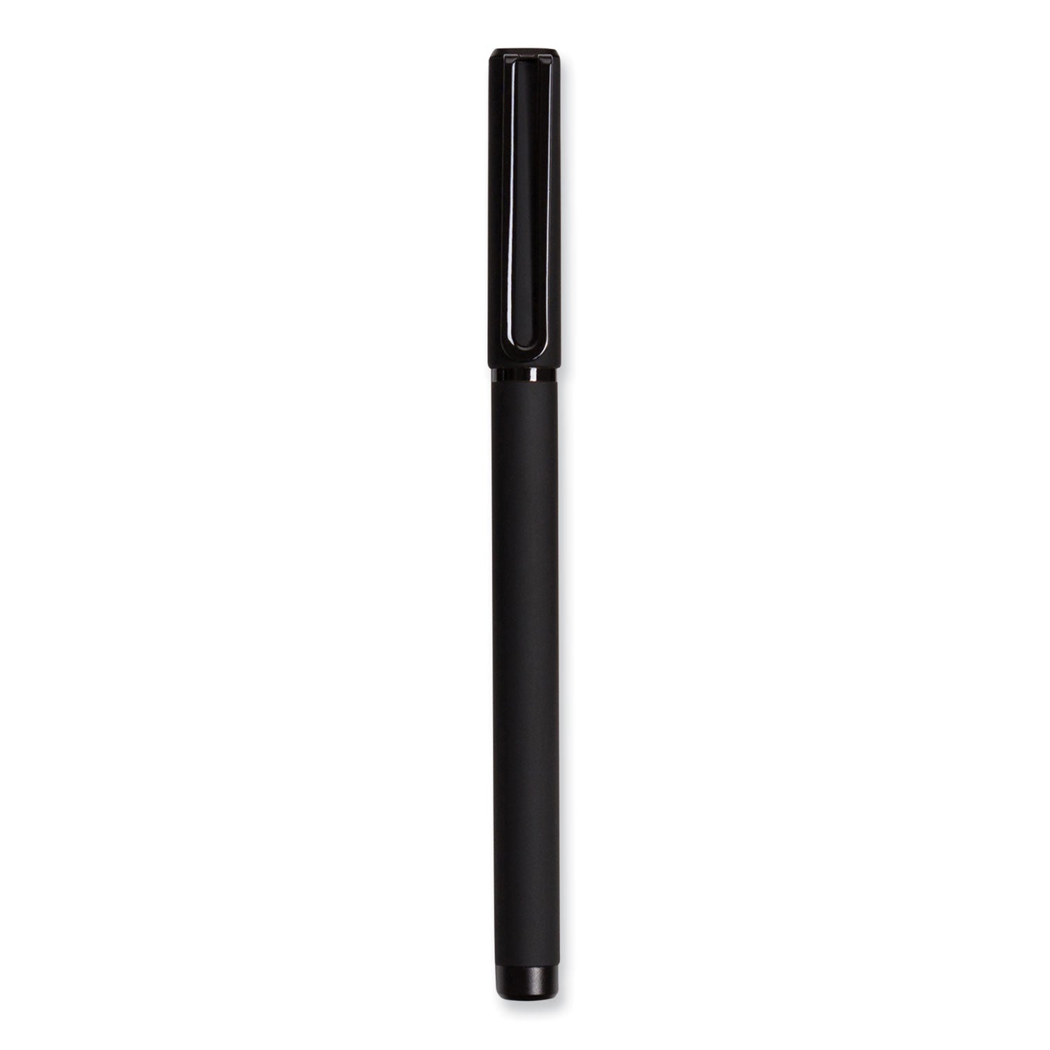 catalina-soft-touch-porous-point-pen-stick-fine-07-mm-black-ink-black-barrel-dozen_ubr5007u0124 - 1