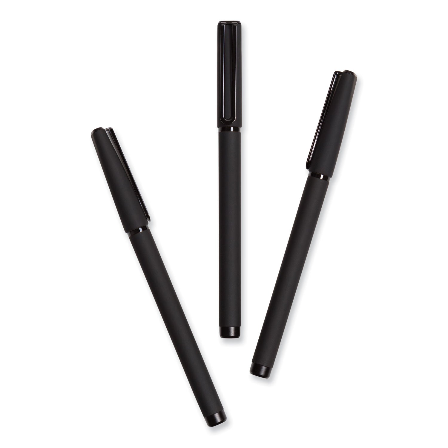 catalina-soft-touch-porous-point-pen-stick-fine-07-mm-black-ink-black-barrel-dozen_ubr5007u0124 - 6