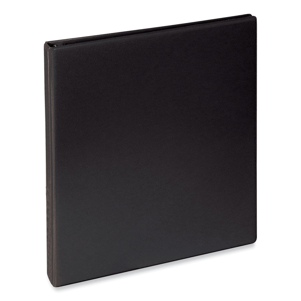 Slant D-Ring View Binder, 3 Rings, 0.5" Capacity, 11 x 8.5, Black