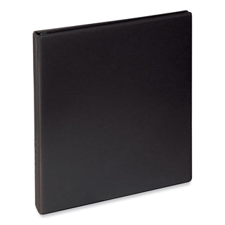 Slant D-Ring View Binder, 3 Rings, 0.5" Capacity, 11 x 8.5, Black