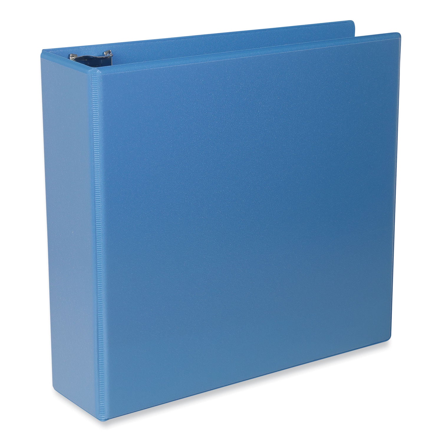 Slant D-Ring View Binder, 3 Rings, 3" Capacity, 11 x 8.5, Light Blue - 