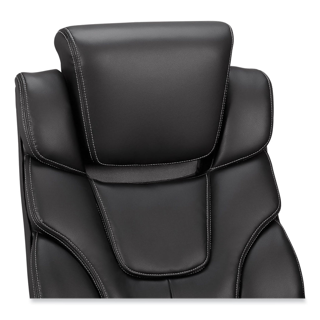 Alera Maurits Highback Chair, Supports Up to 275 lb, Black Seat/Back, Chrome Base - 5