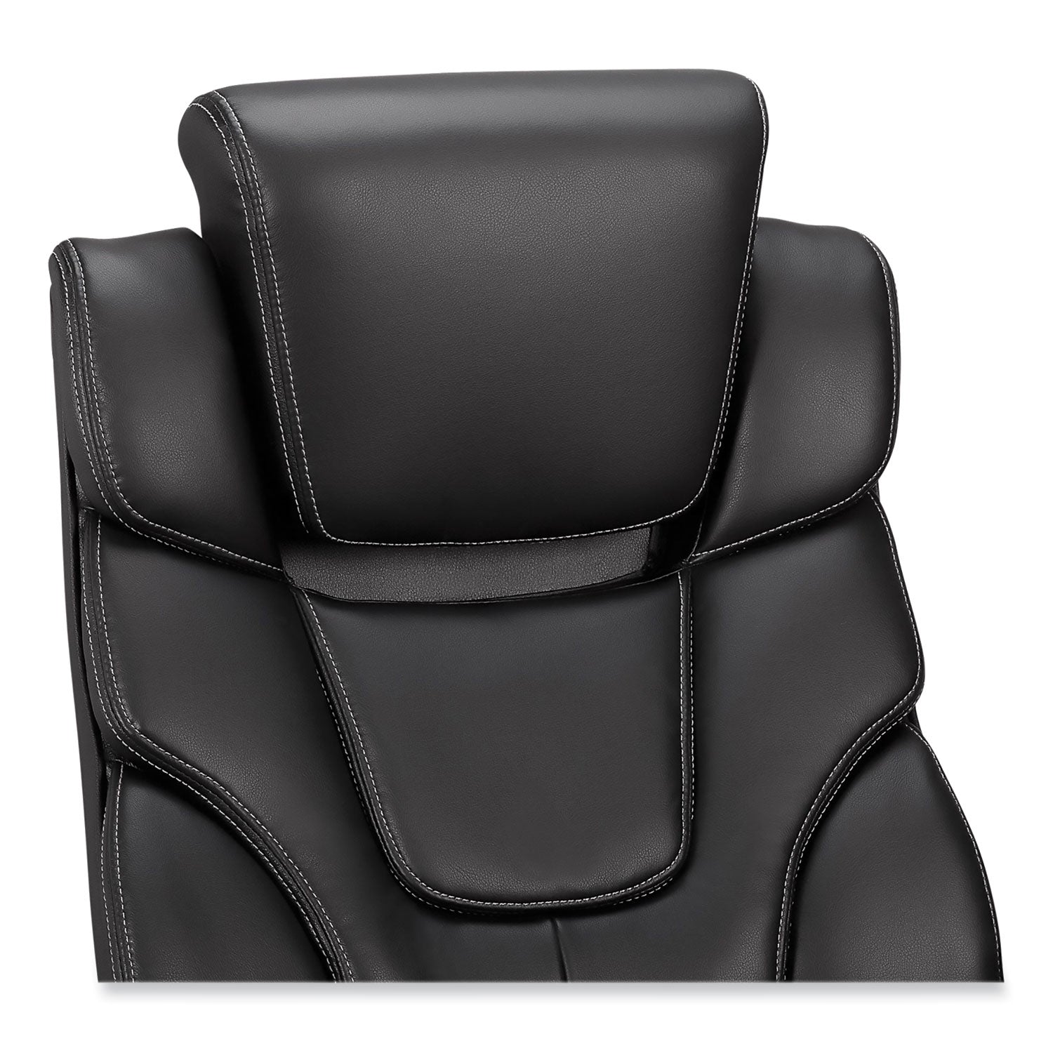 Alera Maurits Highback Chair, Supports Up to 275 lb, Black Seat/Back, Chrome Base - 5