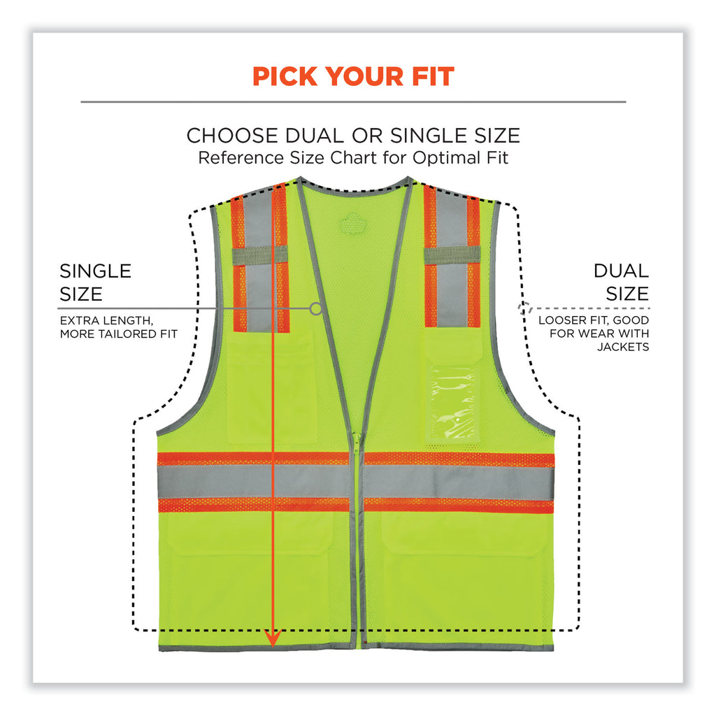 glowear-8246z-s-single-size-class-2-two-tone-mesh-vest-polyester-2x-large-lime-ships-in-1-3-business-days_ego24566 - 7
