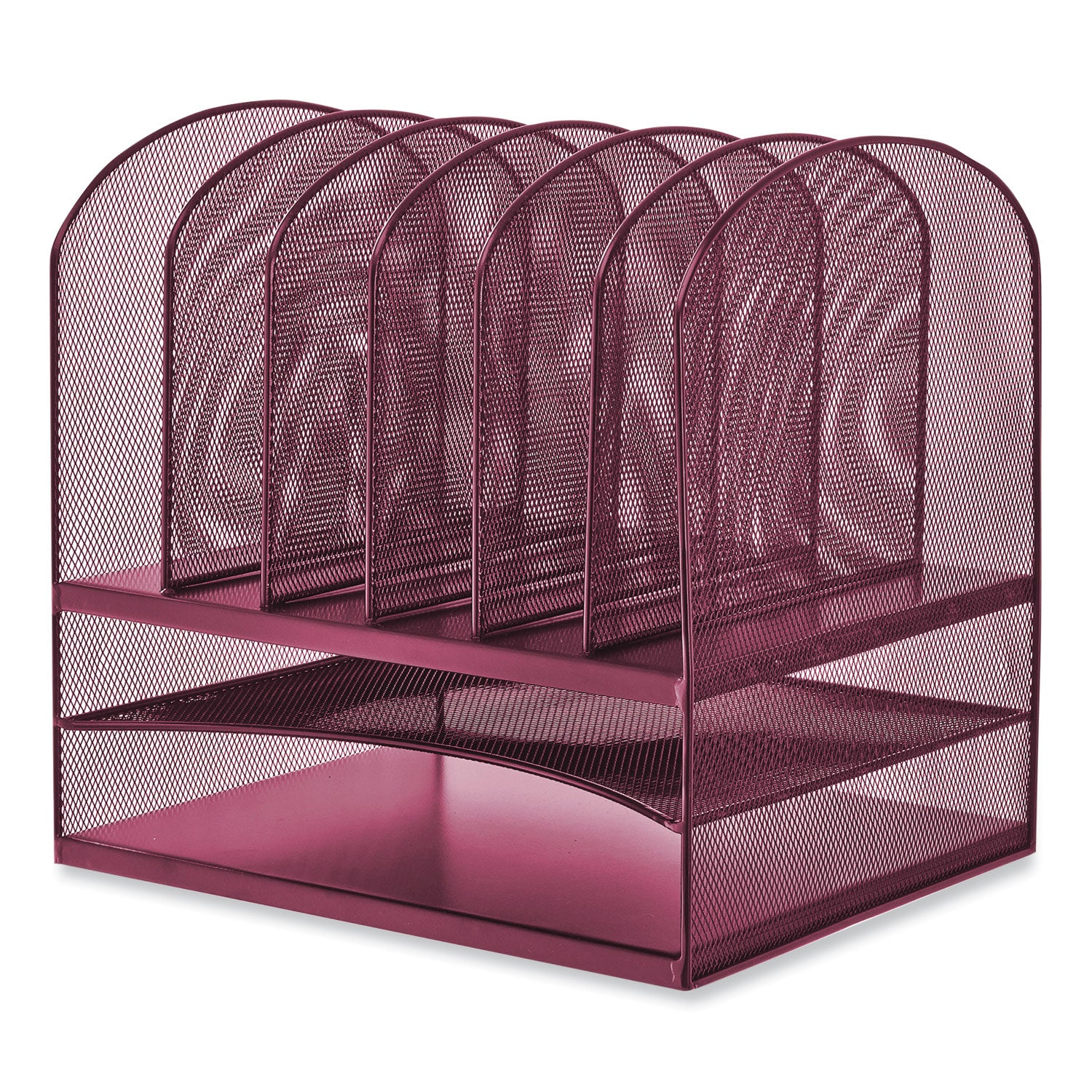 onyx-desk-organizer-w-two-horizontal-and-six-upright-sectionsletter-size-1325-x-115-x-13-wineships-in-1-3-business-days_saf3255we - 2
