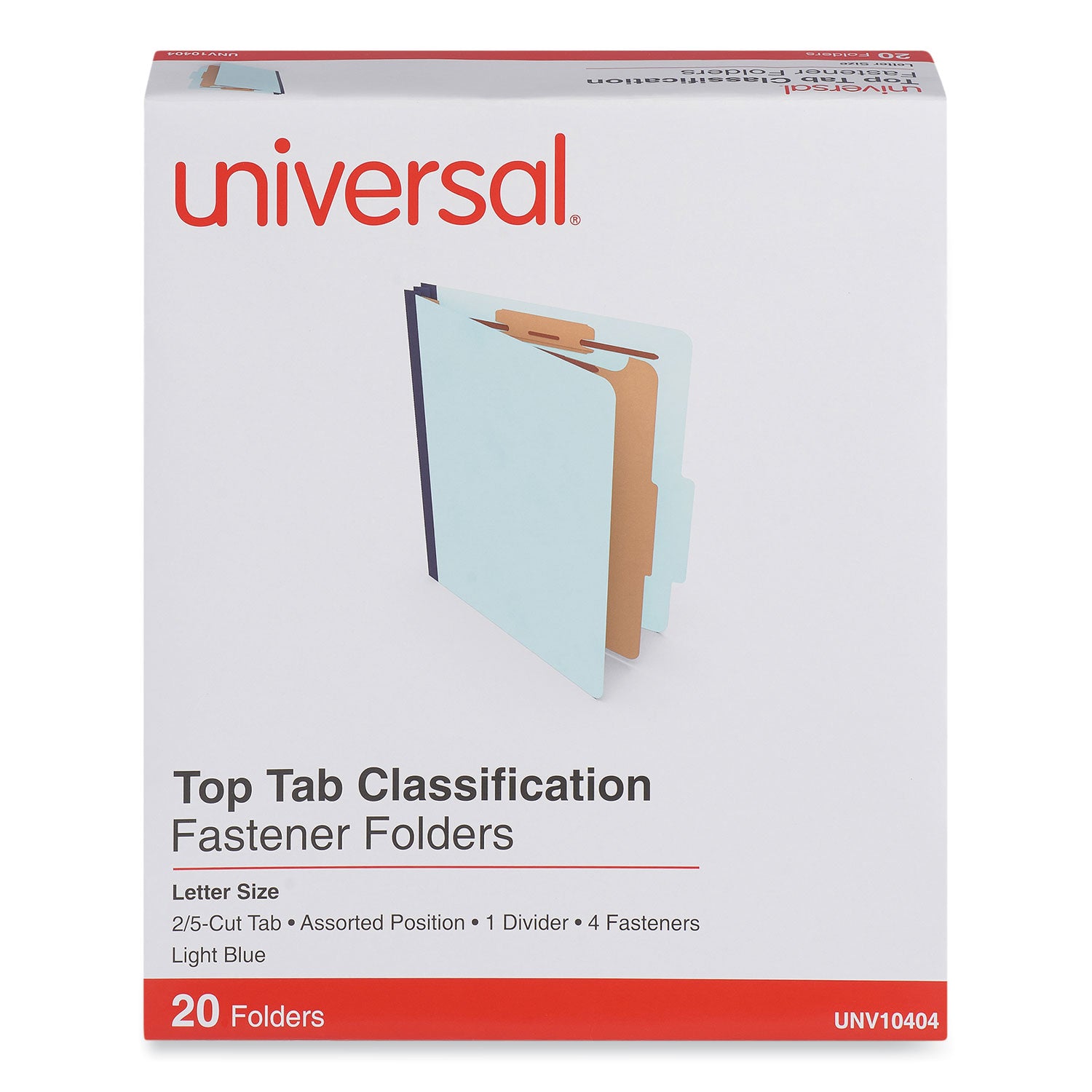 four-section-pressboard-classification-folders-175-expansion-1-divider-4-fasteners-letter-size-light-blue-20-box_unv10404 - 1