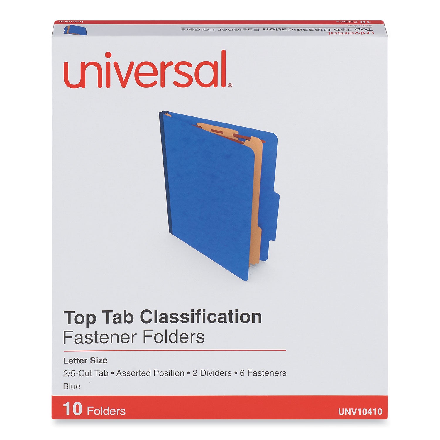 six-section-pressboard-classification-folders-25-expansion-2-dividers-6-fasteners-letter-size-blue-10-box_unv10410 - 1