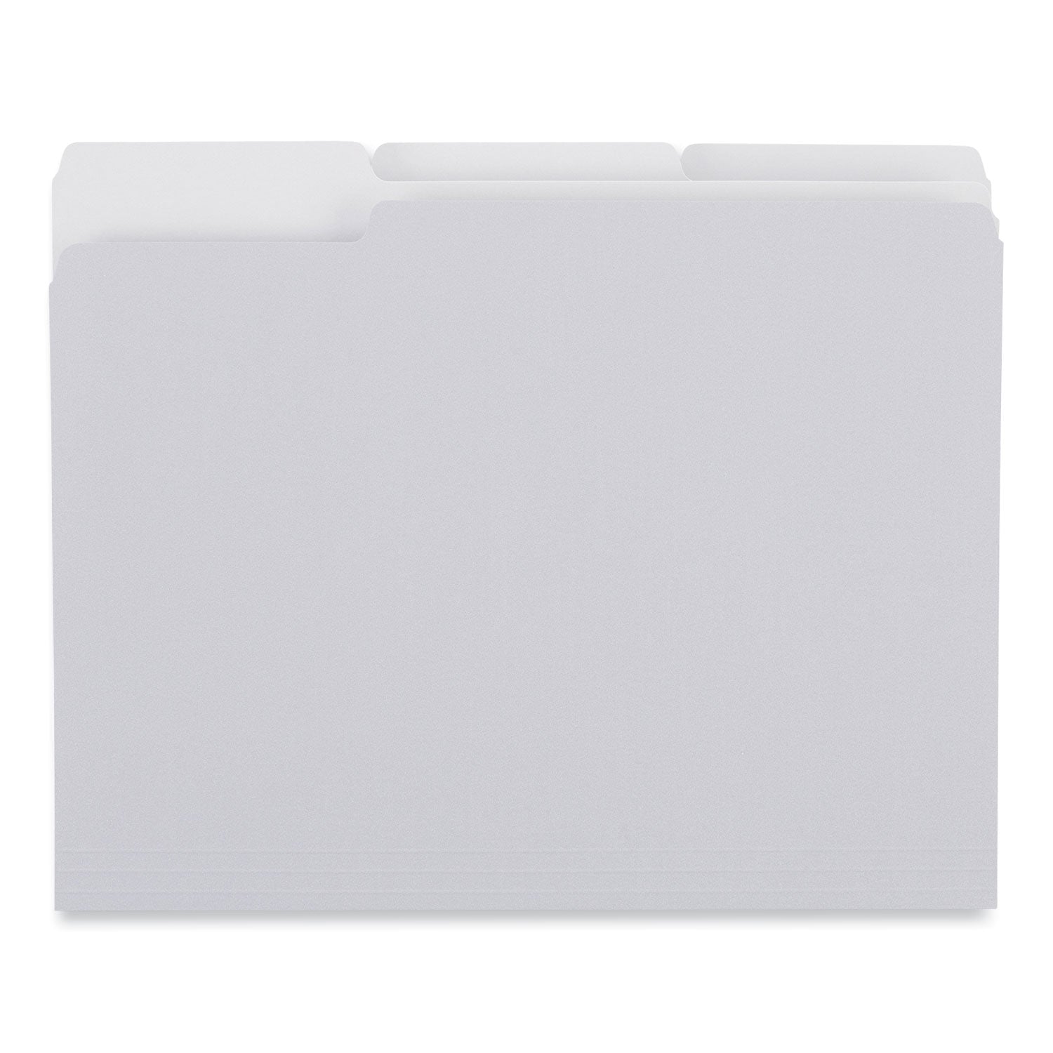 top-tab-file-folders-1-3-cut-tabs-assorted-letter-size-075-expansion-gray-100-box_unv18101 - 5