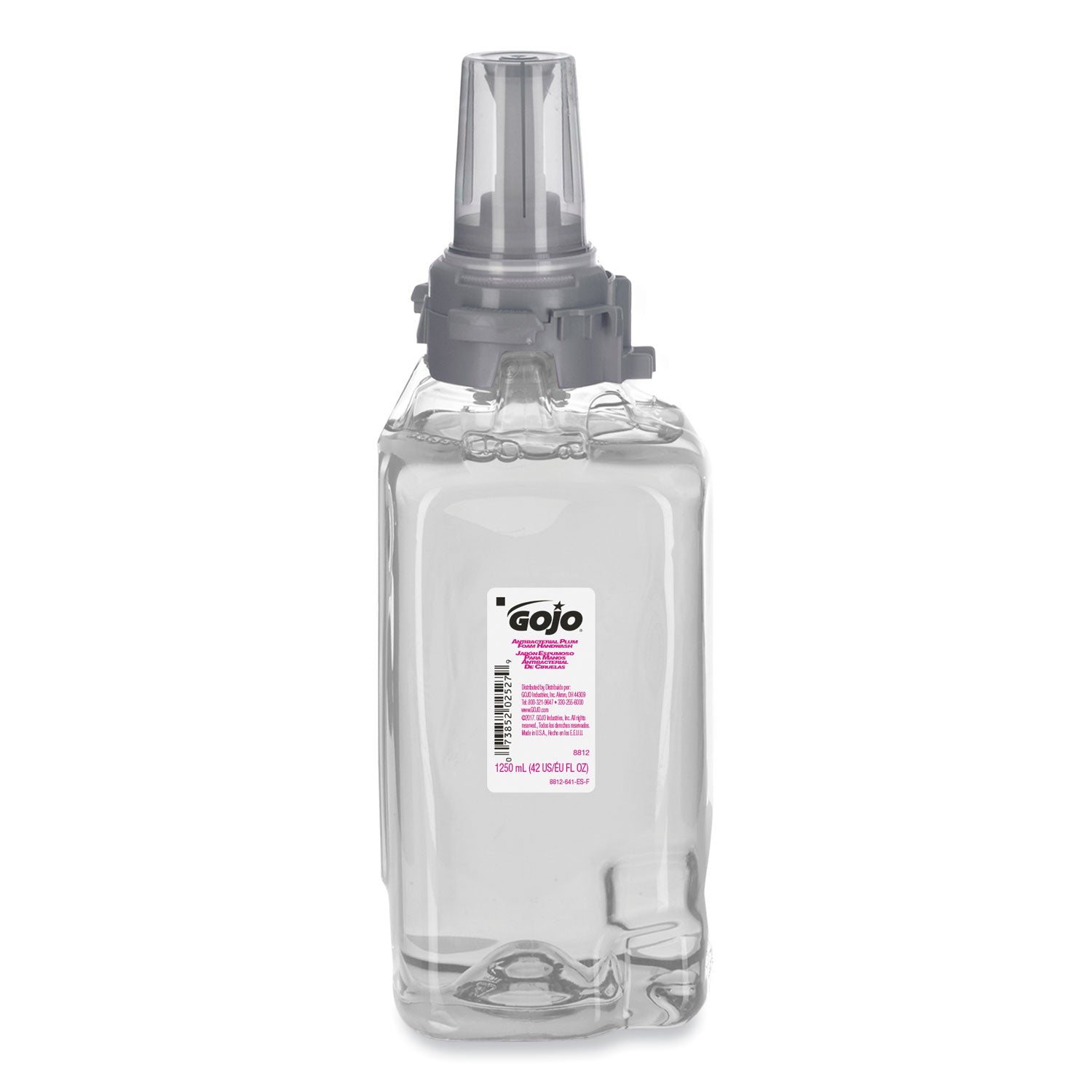 antibacterial-foam-hand-wash-refill-for-adx-12-dispenser-plum-scent-1250-ml-refill-3-carton_goj881203ct - 1