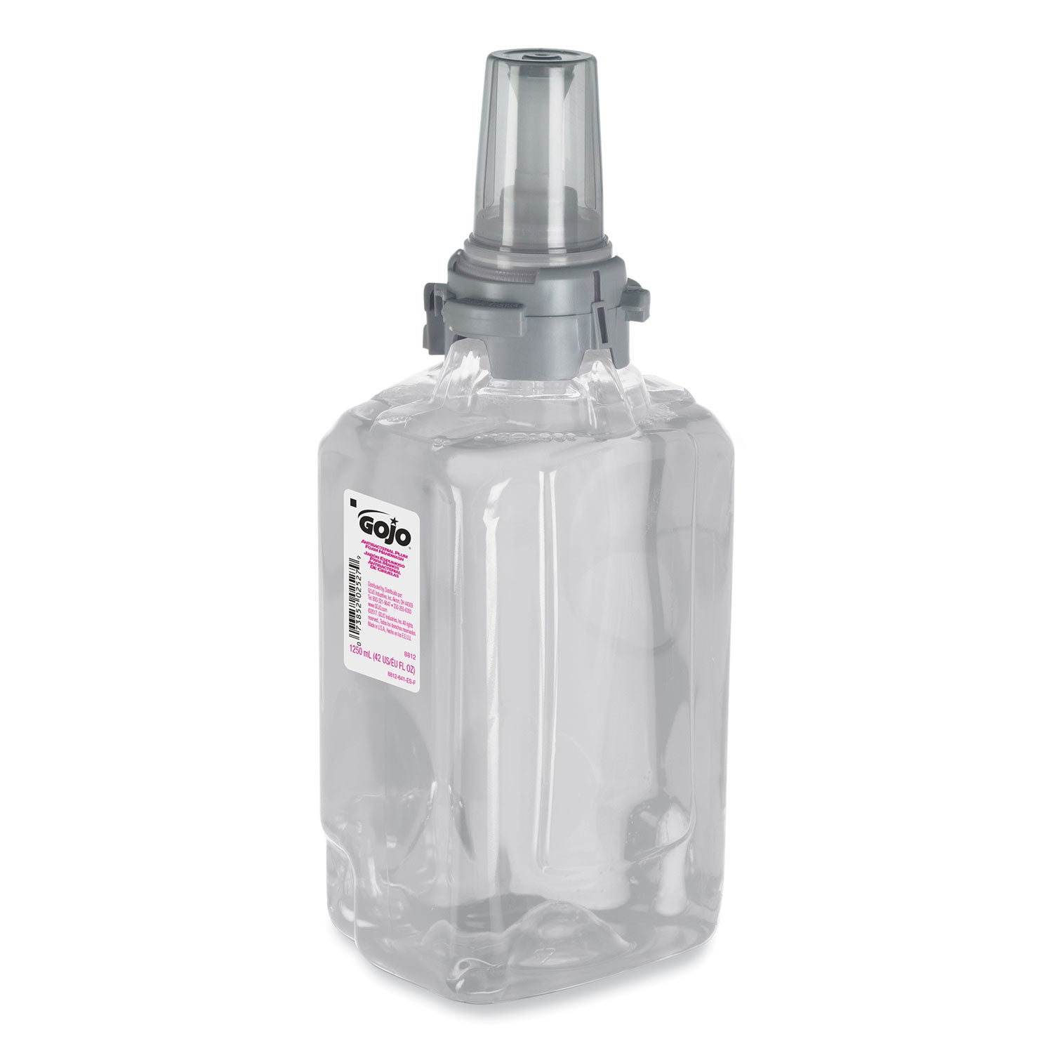 Antibacterial Foam Hand Wash Refill, For ADX-12 Dispenser, Plum Scent, 1,250 mL Refill, 3/Carton