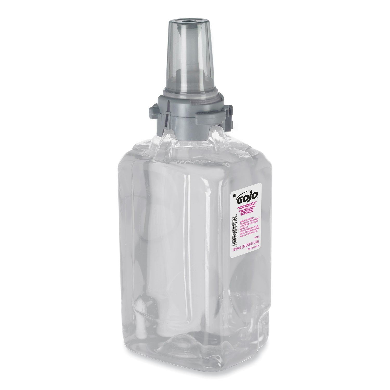 Antibacterial Foam Hand Wash Refill, For ADX-12 Dispenser, Plum Scent, 1,250 mL Refill, 3/Carton