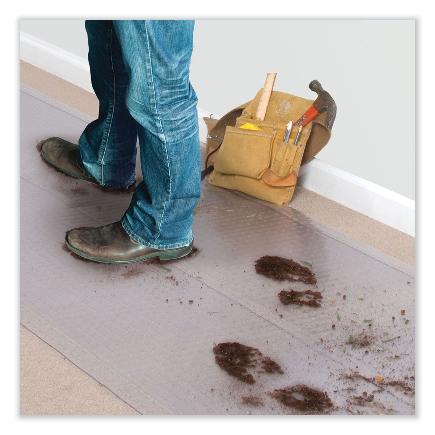 ribbed-vinyl-carpet-runner-27-x-240-clear-ships-in-4-6-business-days_esr184015 - 3