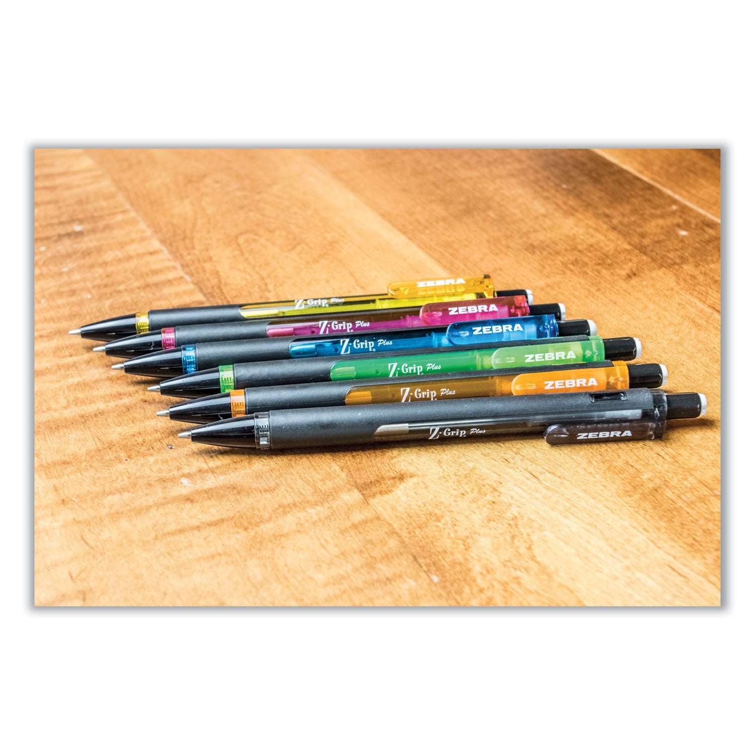 z-grip-plus-mechanical-pencil-07-mm-hb-#2-black-lead-assorted-barrel-colors-dozen_zeb55410 - 3