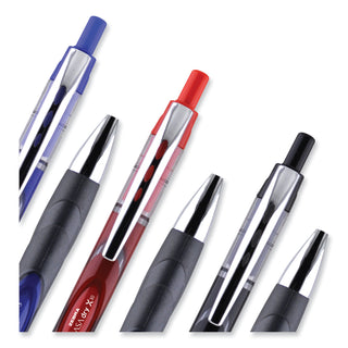 sarasa-dry-gel-x30-gel-pen-retractable-medium-07-mm-black-ink-black-silver-barrel-24-pack_zeb47024 - 5