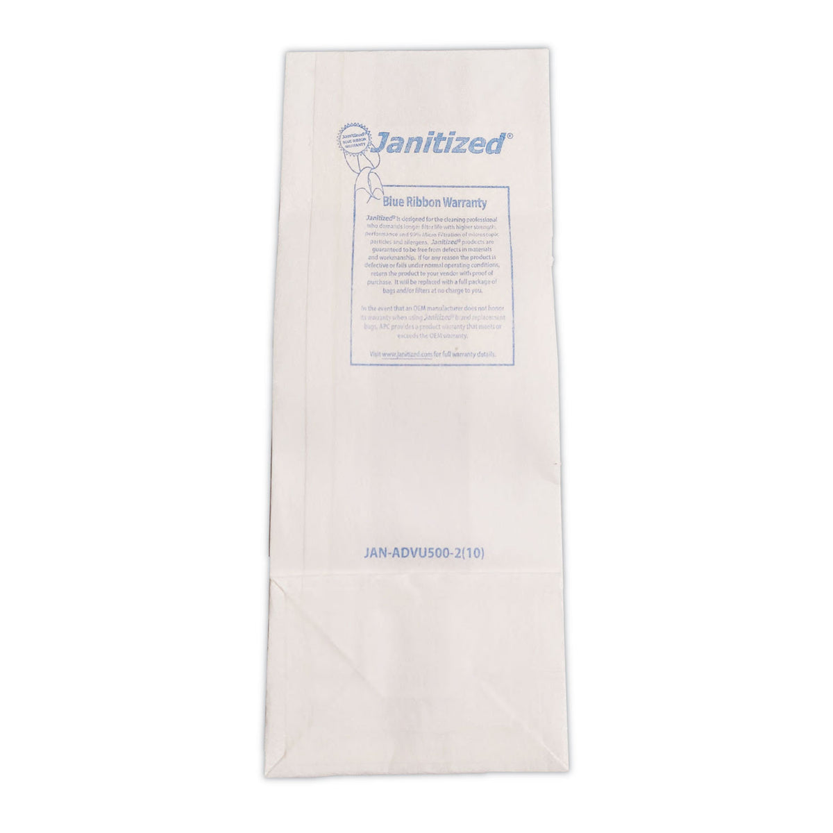 Vacuum Filter Bags Designed to Fit Advance VU500/Triple S Triumph, 100/Carton