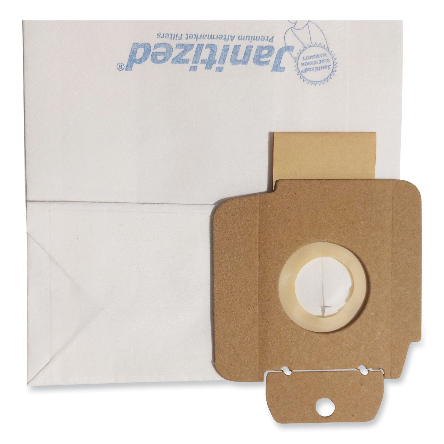 Vacuum Filter Bags Designed to Fit Karcher/Tornado CV30/1, CV38/1, CV48/2, 100/Carton - 