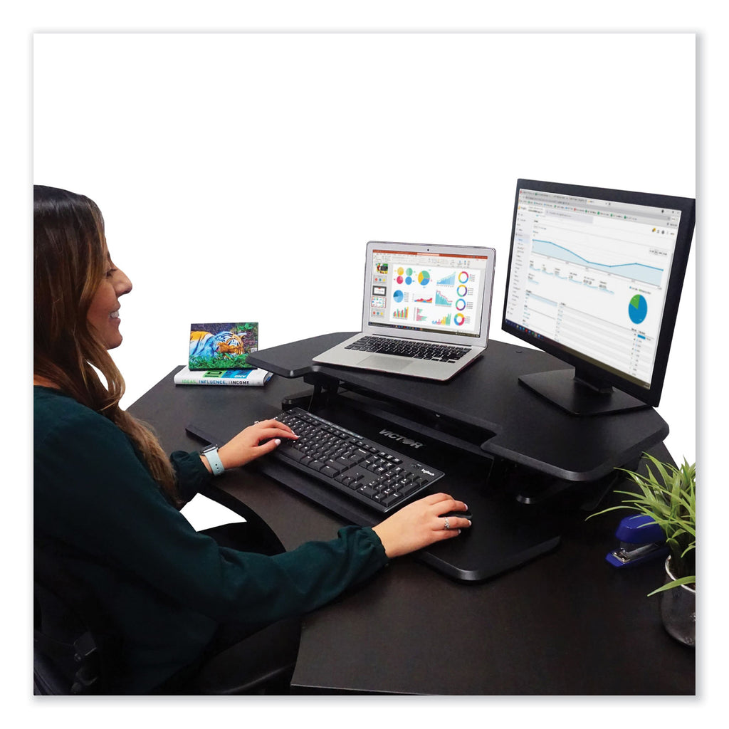height-adjustable-corner-standing-desk-with-keyboard-tray-36-x-20-x-0-to-20-black-ships-in-1-3-business-days_vctdcx650 - 2