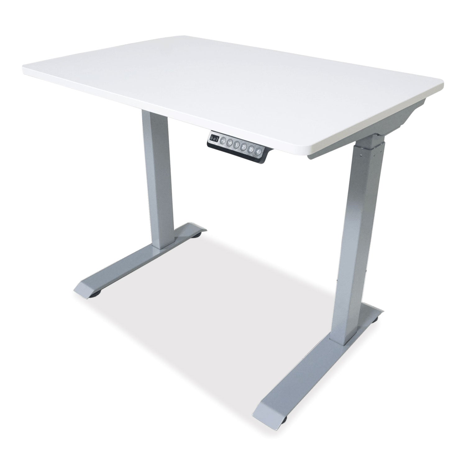 electric-height-adjustable-standing-desk-36-x-236-x-387-to-484-white-ships-in-1-3-business-days_vctdc830w - 1