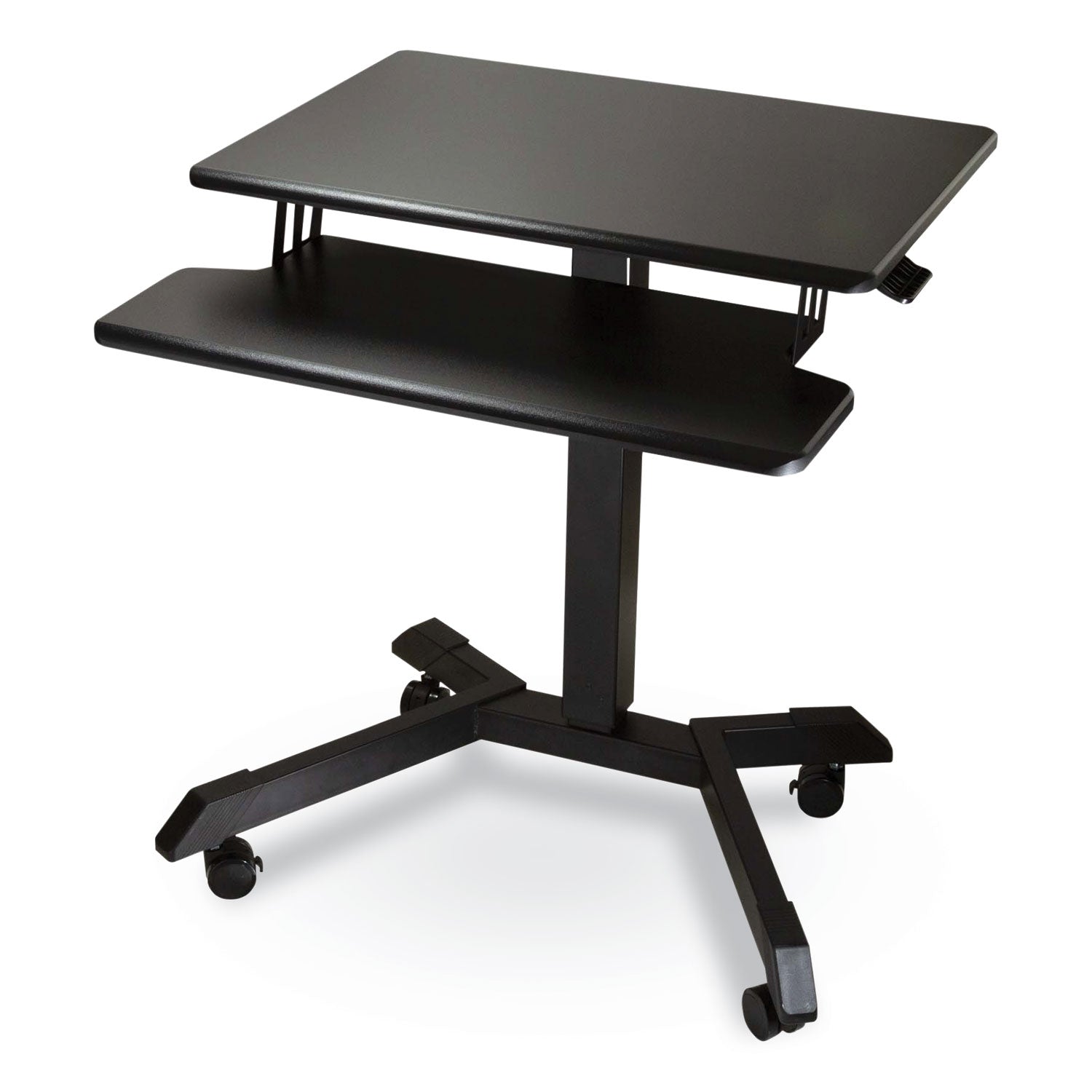 mobile-height-adjustable-standing-desk-with-keyboard-tray-256-x-177-x-29-to-44-black-ships-in-1-3-business-days_vctdc550 - 3