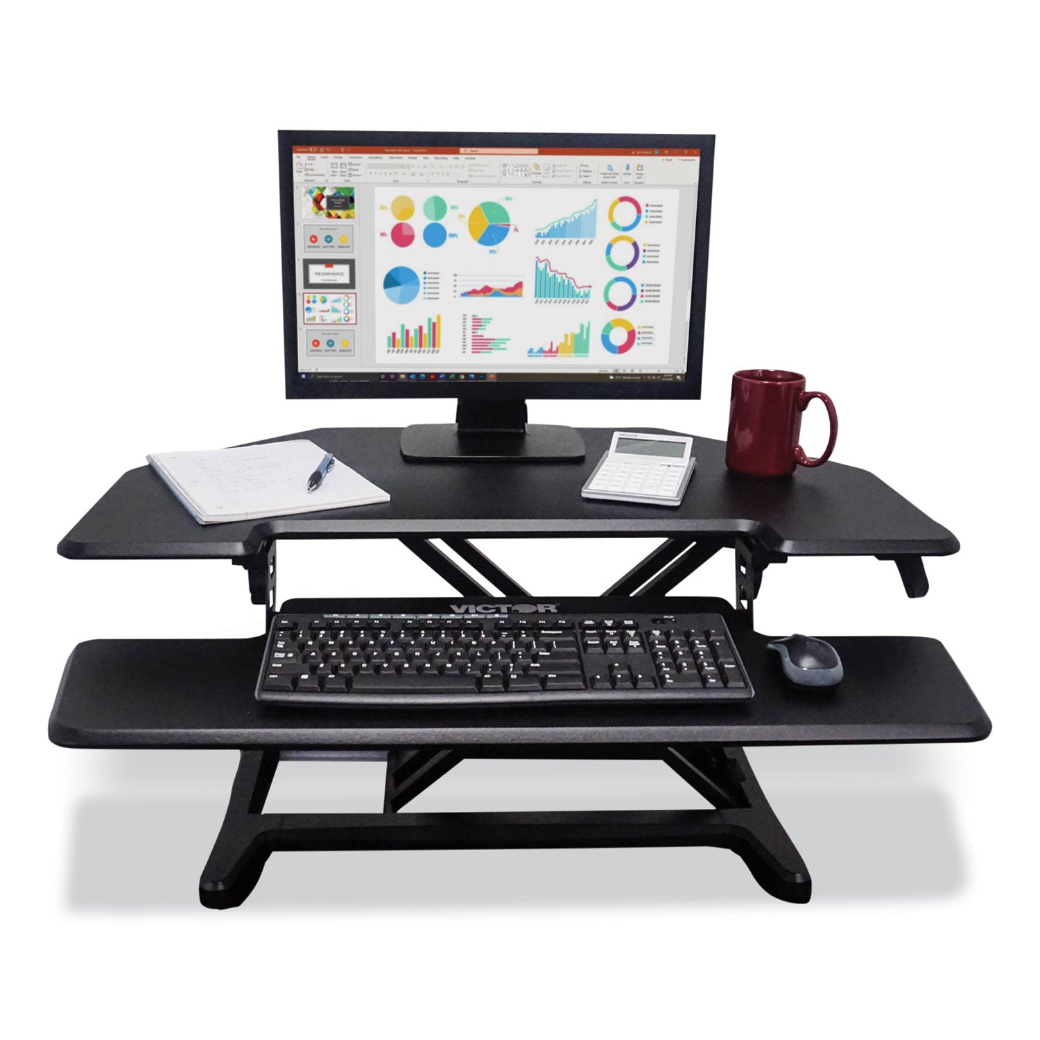 height-adjustable-corner-standing-desk-with-keyboard-tray-36-x-20-x-0-to-20-black-ships-in-1-3-business-days_vctdcx650 - 5