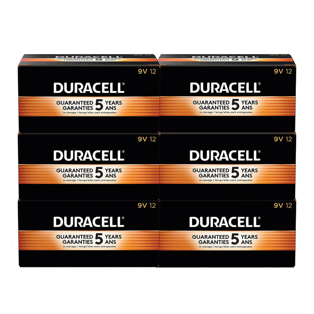 CopperTop Alkaline 9V Batteries, 72/Carton - 1