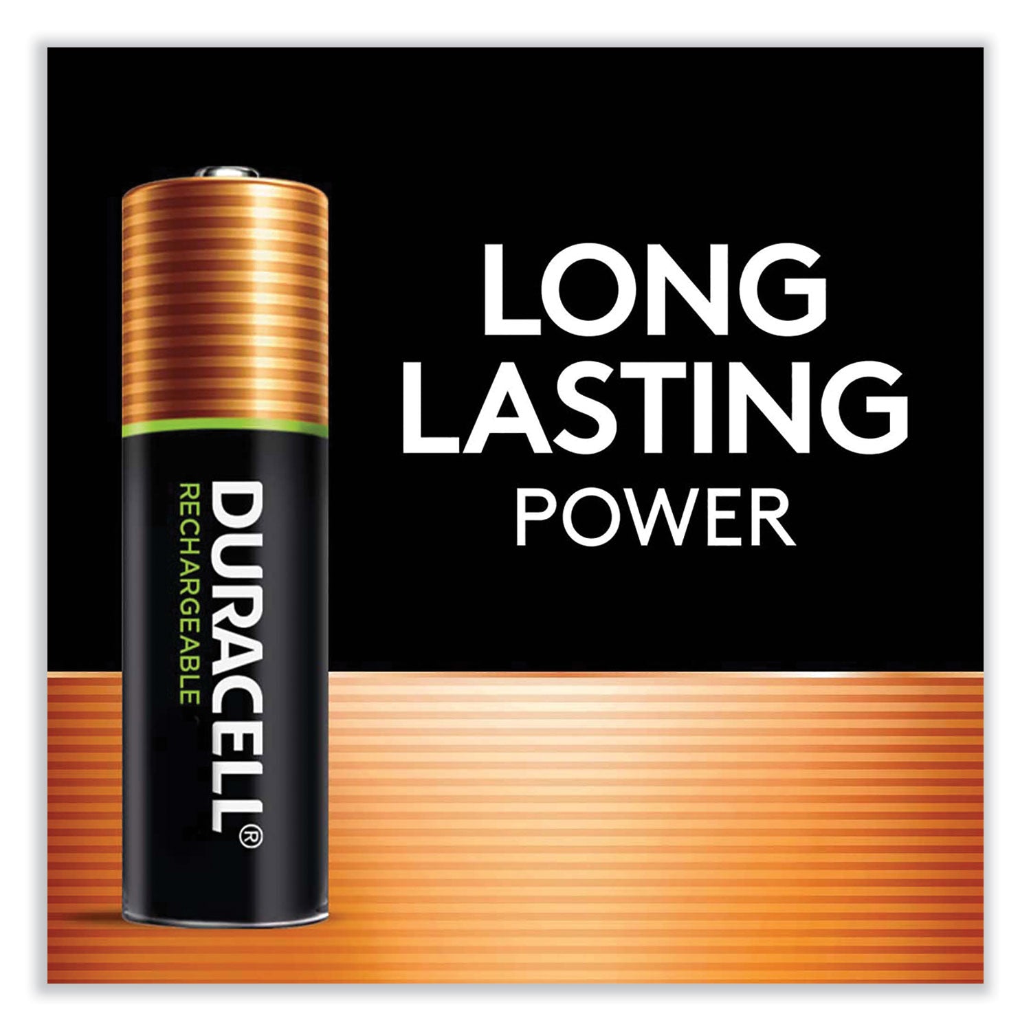 Rechargeable StayCharged NiMH Batteries, AA, 2/Pack - 