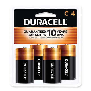 CopperTop Alkaline C Batteries, 4/Pack - 