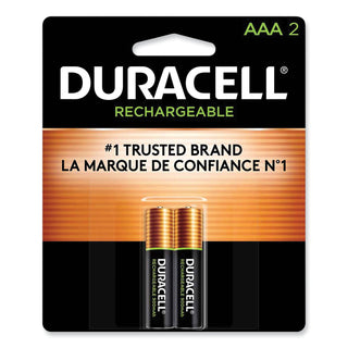 Rechargeable StayCharged NiMH Batteries, AAA, 2/Pack - 