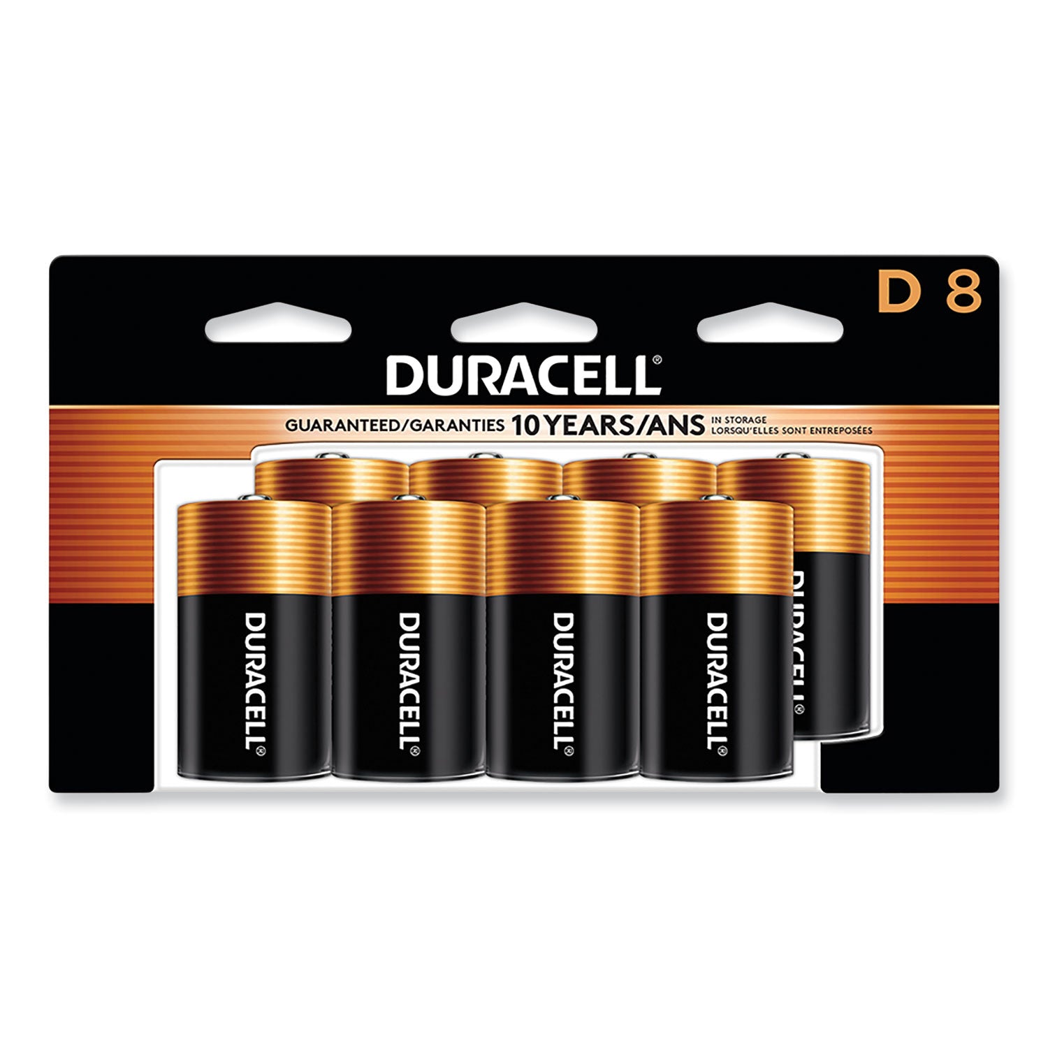 CopperTop Alkaline D Batteries, 8/Pack - 1