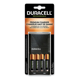 ION SPEED 4000 Hi-Performance Charger, Includes 2 AA and 2 AAA NiMH Batteries - 