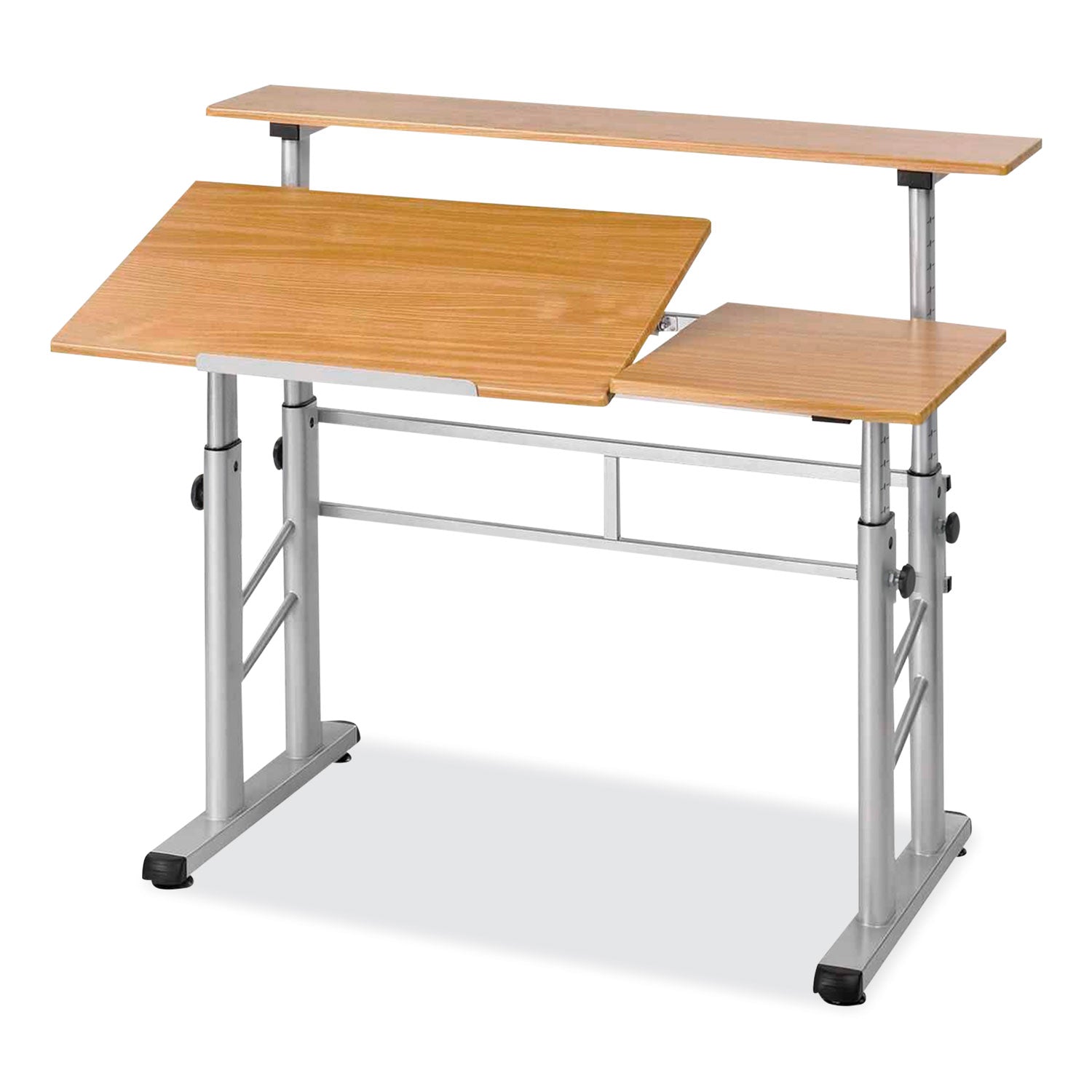 height-adjust-split-level-drafting-table-rectangular-square-4725x2975x26-to-3725-medium-oak-ships-in-1-3-business-days_saf3965mo - 1