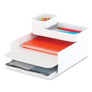 plastic-stacking-desktop-sorter-set-4-sections-10-x-1225-x-625-white-ships-in-1-3-business-days_saf3285wh - 2